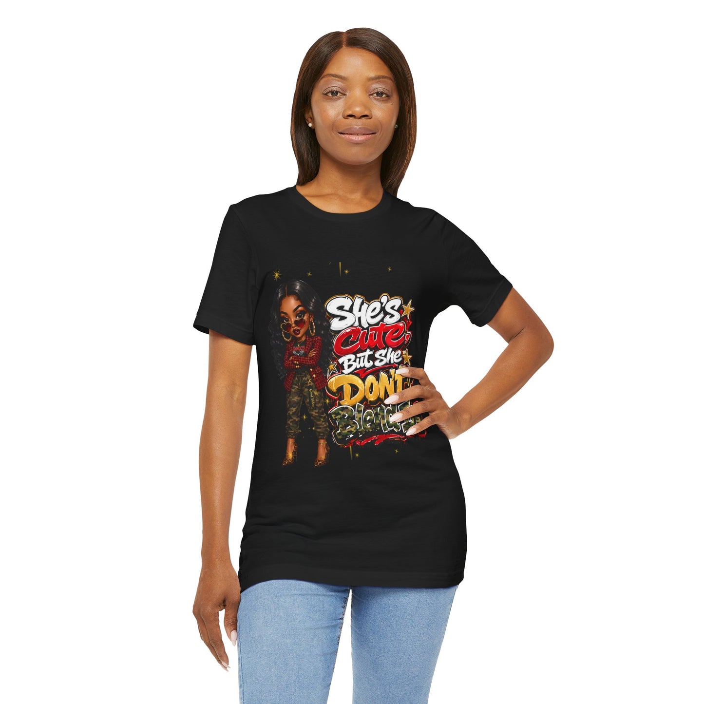 She's Cute But She Don't Blend In T-Shirt