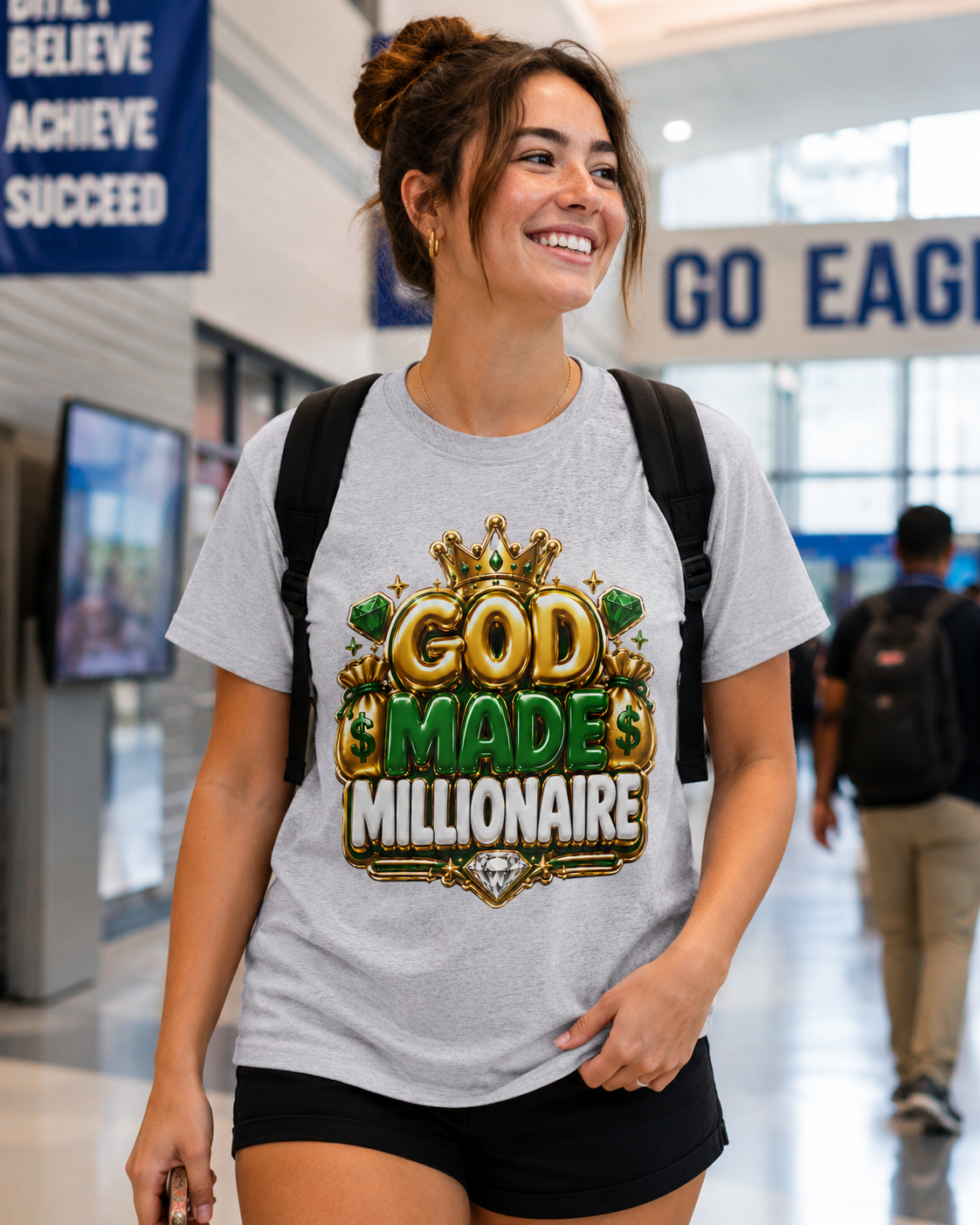 God Made Me Millionaire T-Shirt